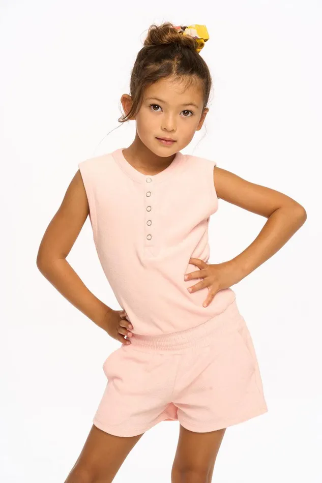 Kids Chaser Brand Girls Ocean Romper 8211 English Rose