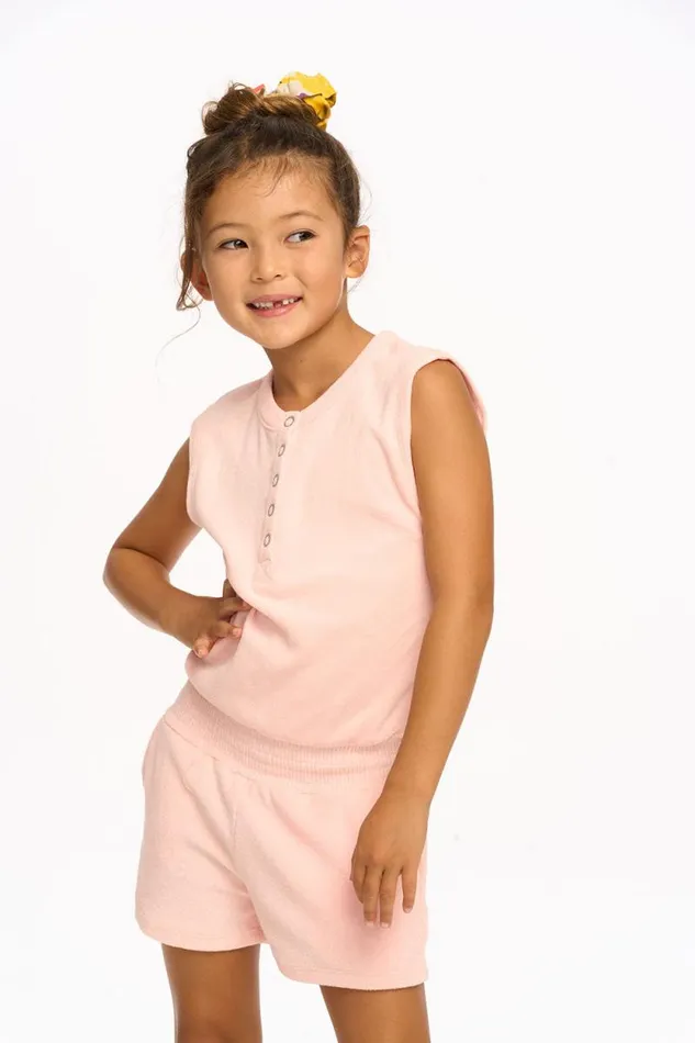 Kids Chaser Brand Girls Ocean Romper 8211 English Rose