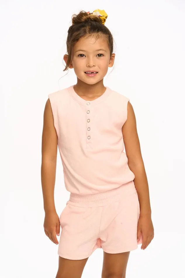 Kids Chaser Brand Girls Ocean Romper 8211 English Rose