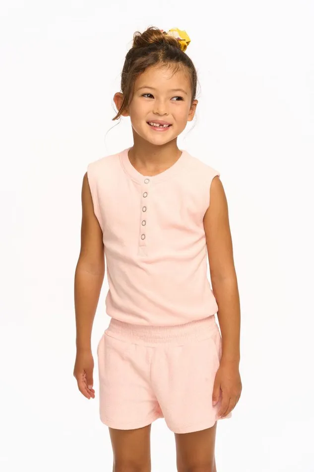 Kids Chaser Brand Girls Ocean Romper 8211 English Rose