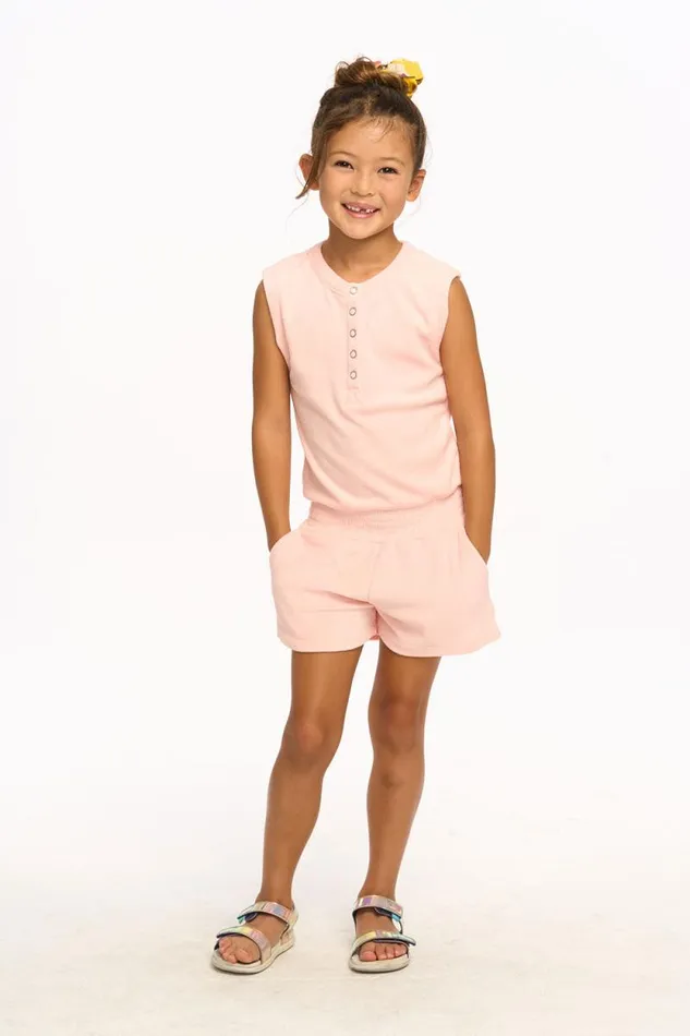 Kids Chaser Brand Girls Ocean Romper 8211 English Rose
