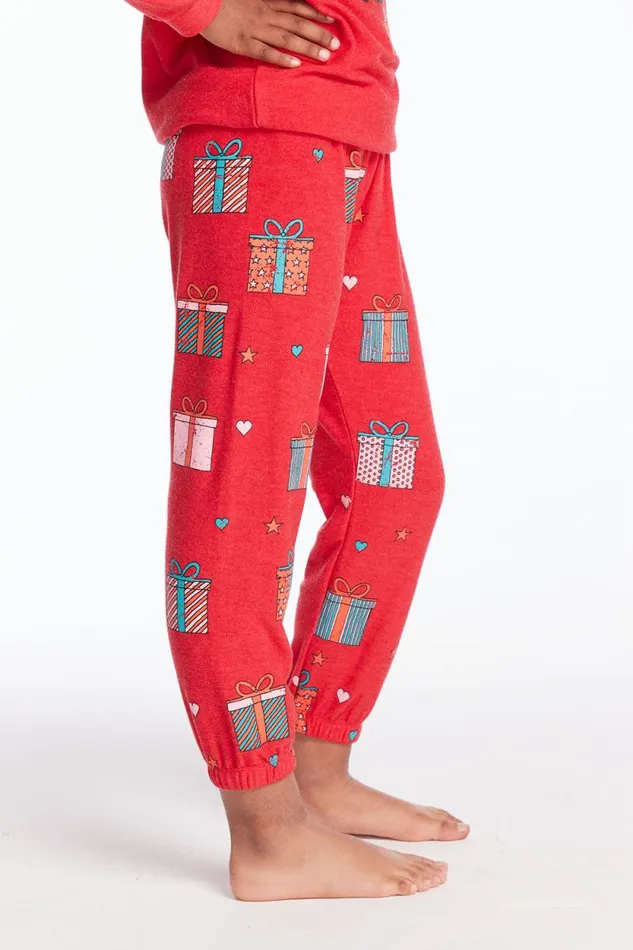 Kids Chaser Brand Girls Present Girls Sweatpants