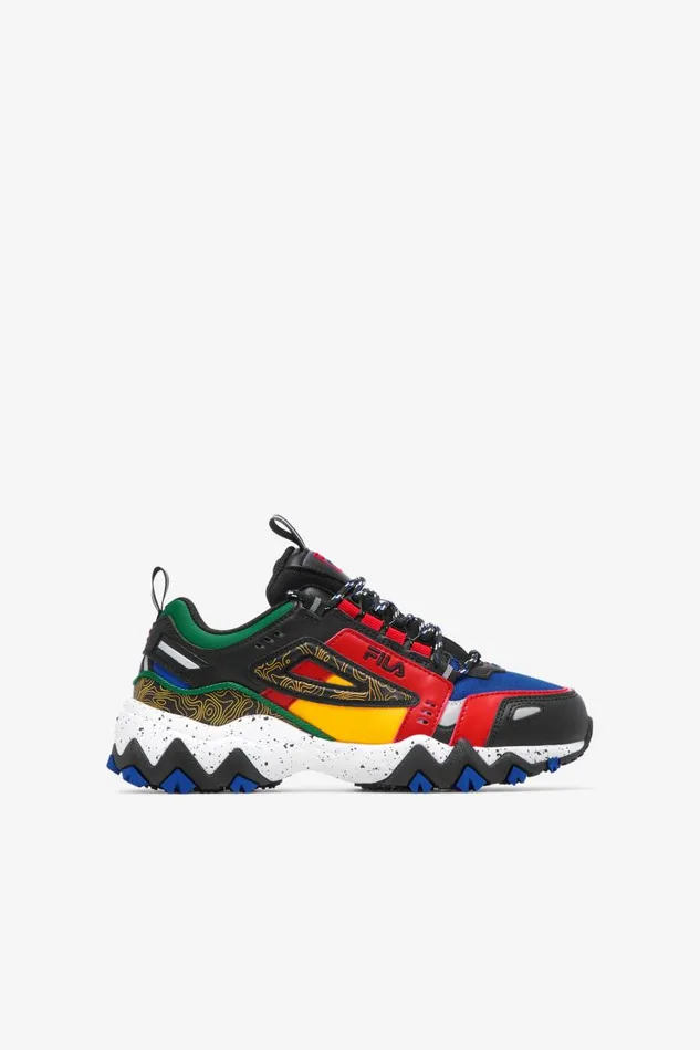 Kids Fila Big Kids 357 Big Oakmont Tr Prince Blue Fila Red Amazon