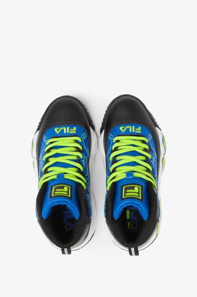 Kids Fila Little Kids 1053 Little Mb Prince Blue Black Lime Punch Kids Fila Little Kids 1053 Little Mb Prince Blue Black Lime Punch