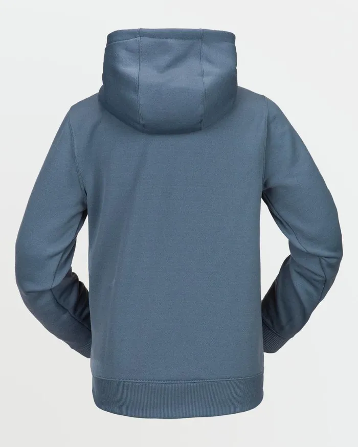 Kids Hydro Fleece Hoodie 8211 Indigo Kids Volcom Layering