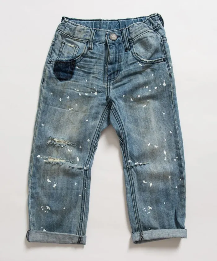 Kids KIDS SAINTS BOYFRIEND JEAN BLUE One Teaspoon Kids Kids KIDS SAINTS BOYFRIEND JEAN BLUE One Teaspoon Kids