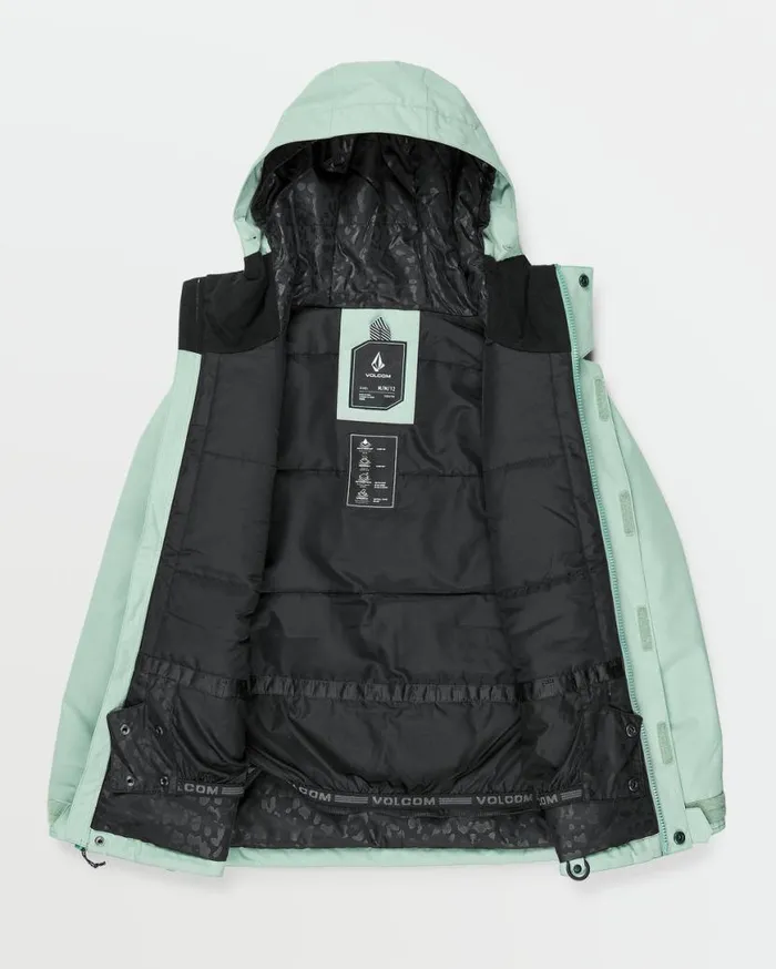 Kids Miiinty Insulated Jacket 8211 Agave Kids Volcom Jackets