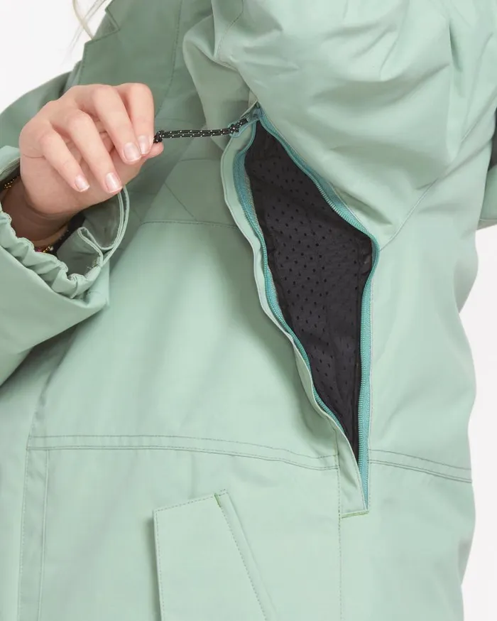 Kids Miiinty Insulated Jacket 8211 Agave Kids Volcom Jackets