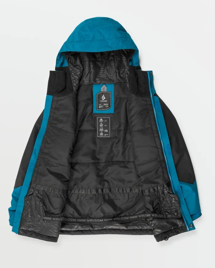 Kids Ryder Insulated Jacket 8211 Cobalt Kids Volcom Jackets