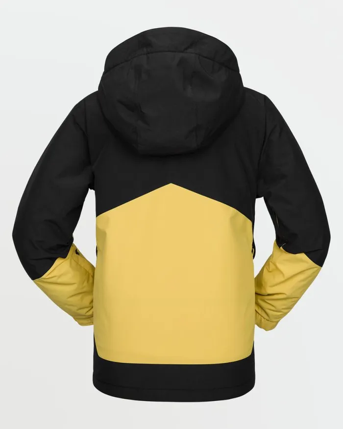 Kids Ryder Insulated Jacket 8211 Dark Yellow Kids Volcom Jackets