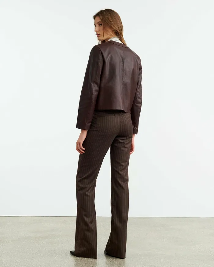 KITRA JACKET Brown Women Nili Lotan Jackets and Blazers