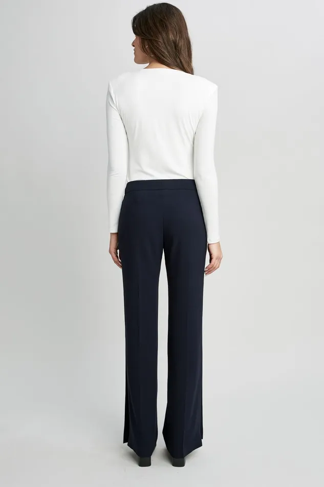 Knits and Sweaters Women Elie Tahari UNeck Bodysuit Sky White