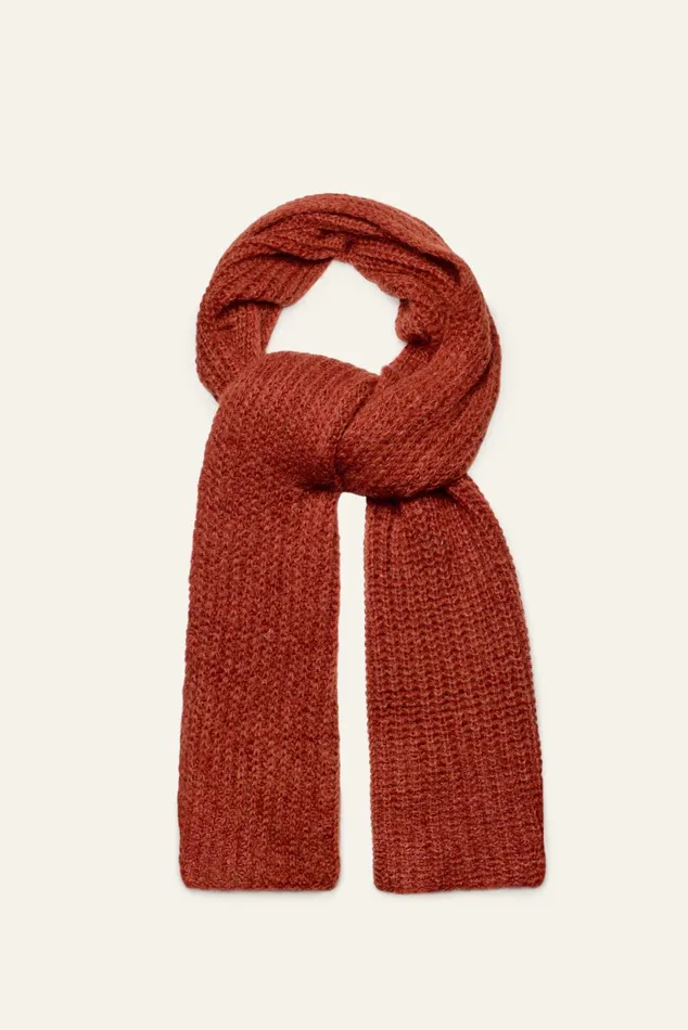 Knitted Scarf Bahia Yellow Women Baandsh Scarves and Beanies