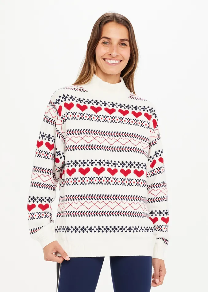 Knitwear THE UPSIDE Women ST MORITZ CLEMENTINE KNIT CREW Knitwear THE UPSIDE Women ST MORITZ CLEMENTINE KNIT CREW