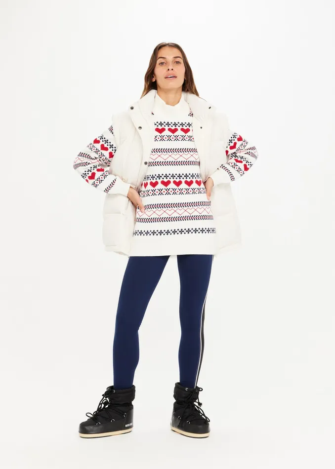 Knitwear THE UPSIDE Women ST MORITZ CLEMENTINE KNIT CREW Knitwear THE UPSIDE Women ST MORITZ CLEMENTINE KNIT CREW