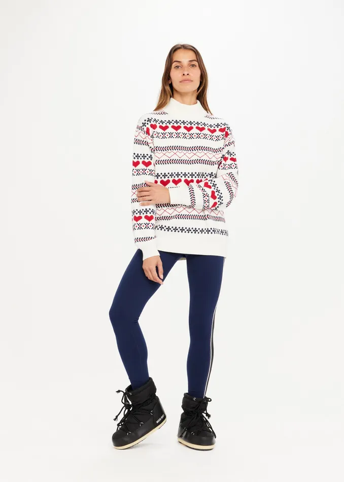 Knitwear THE UPSIDE Women ST MORITZ CLEMENTINE KNIT CREW Knitwear THE UPSIDE Women ST MORITZ CLEMENTINE KNIT CREW