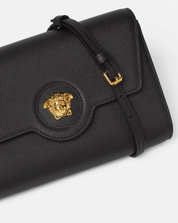 La Medusa Crossbody Bag Blackgold Women Versace Shoulder and Crossbody
