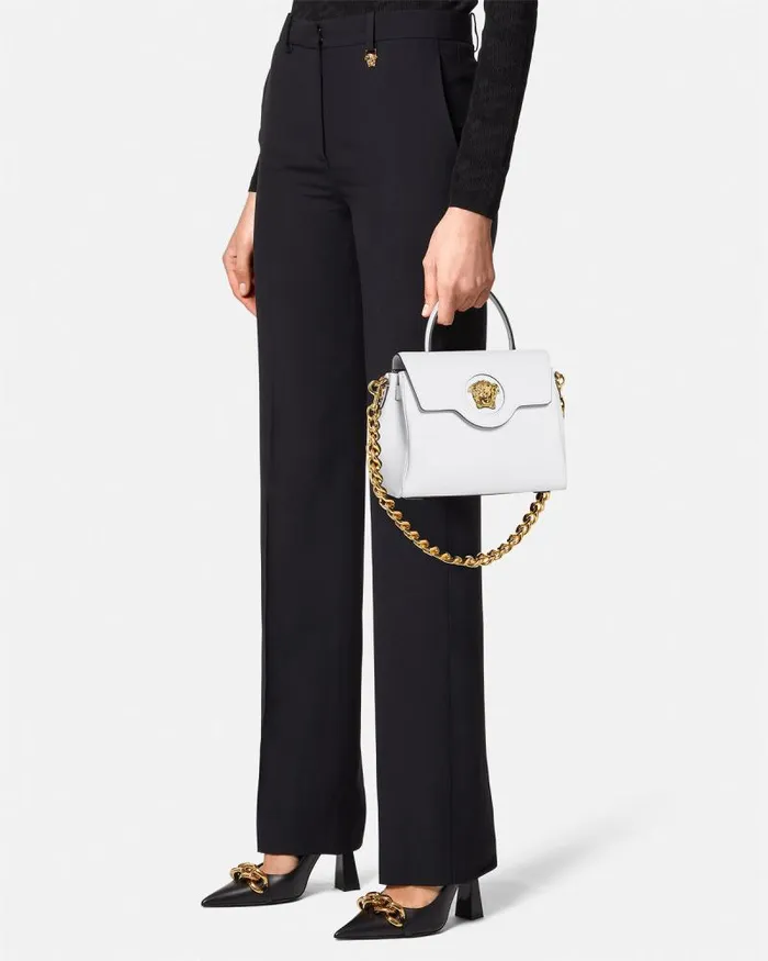 La Medusa Handbag White Women Versace Top Handle