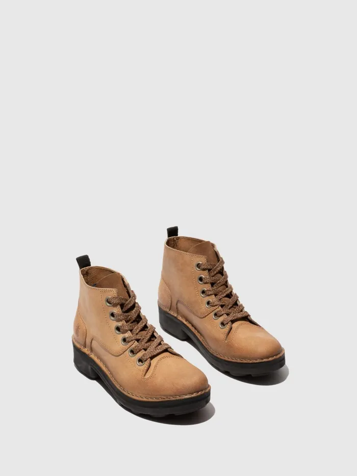 Laceup Ankle Boots NOOG143FLY TAUPE Men Fly London Ankle Boots