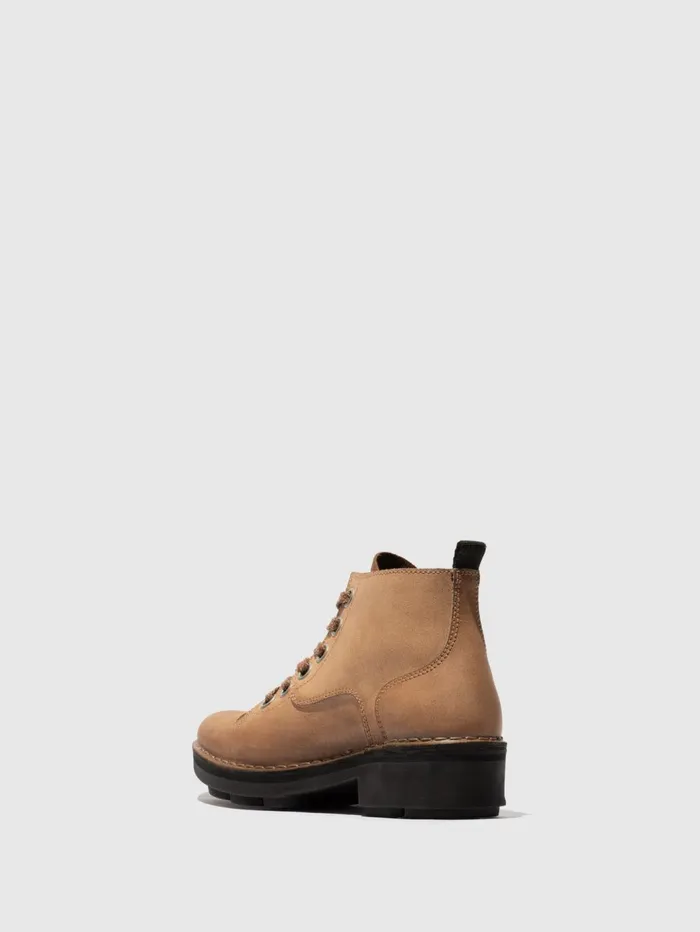 Laceup Ankle Boots NOOG143FLY TAUPE Men Fly London Ankle Boots