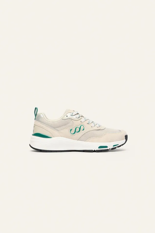 LaceUp Sneakers Saba Green Women Baandsh Shoes