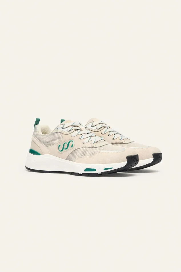 LaceUp Sneakers Saba Green Women Baandsh Shoes