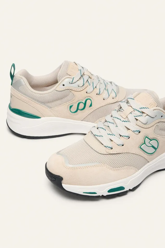 LaceUp Sneakers Saba Green Women Baandsh Shoes