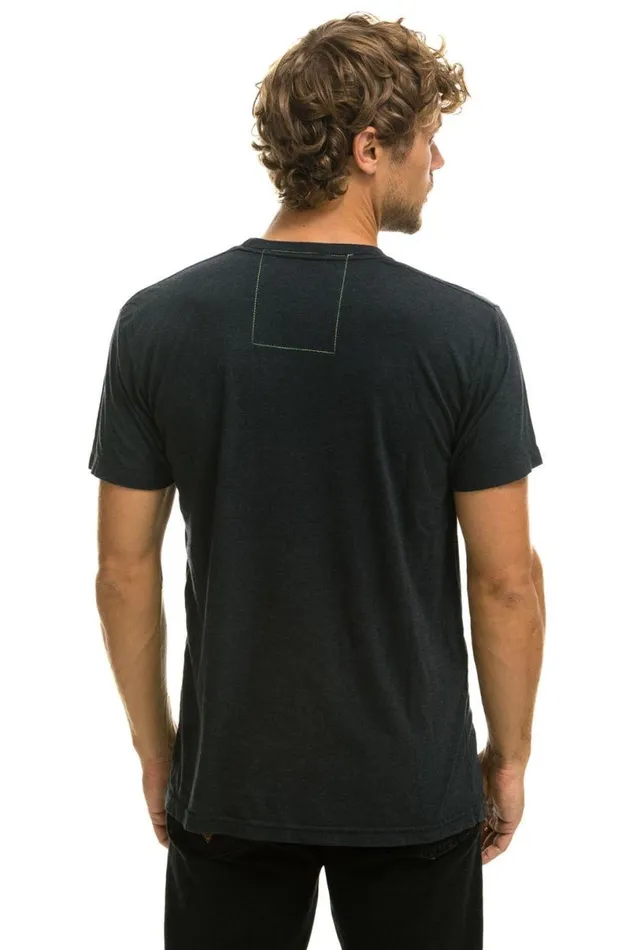 Laguna Beach Tee 8211 Charcoal WomenMen Aviator Nation Tees
