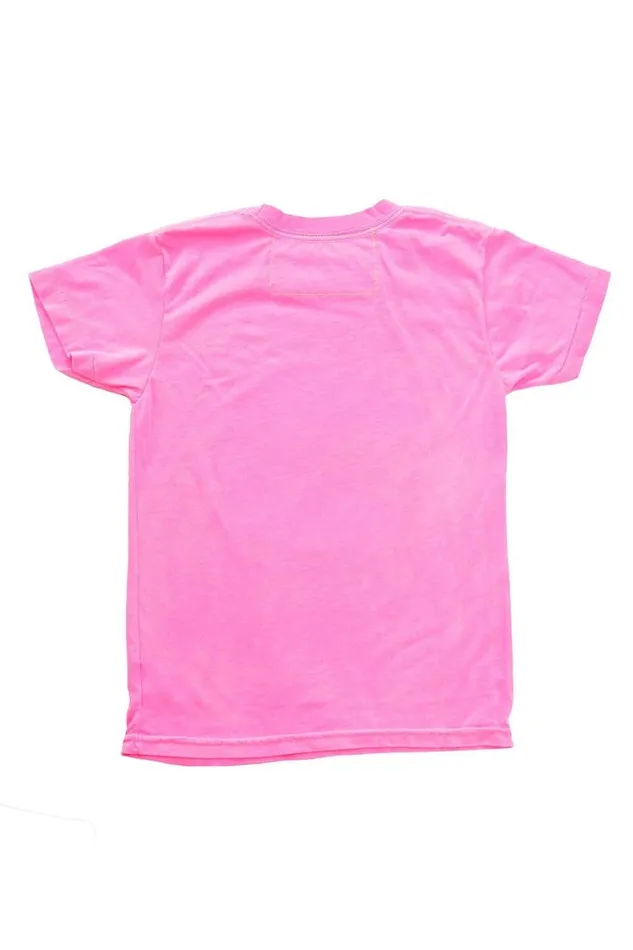 Laguna Beach Tee 8211 Neon Pink Kids Aviator Nation Tees