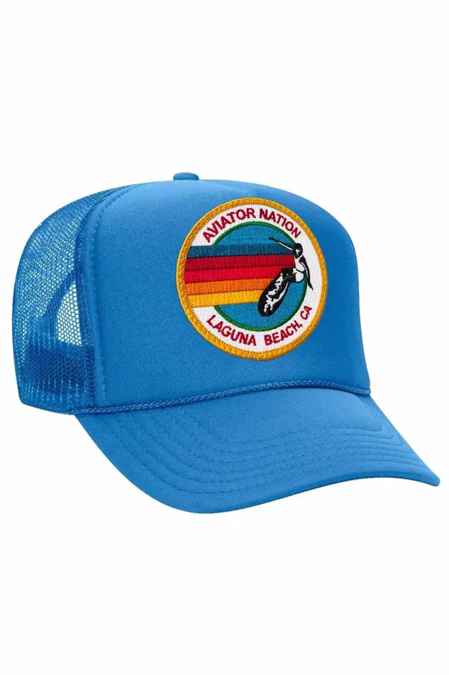 Laguna Beach Trucker Hat WomenMen Aviator Nation Trucker Hats