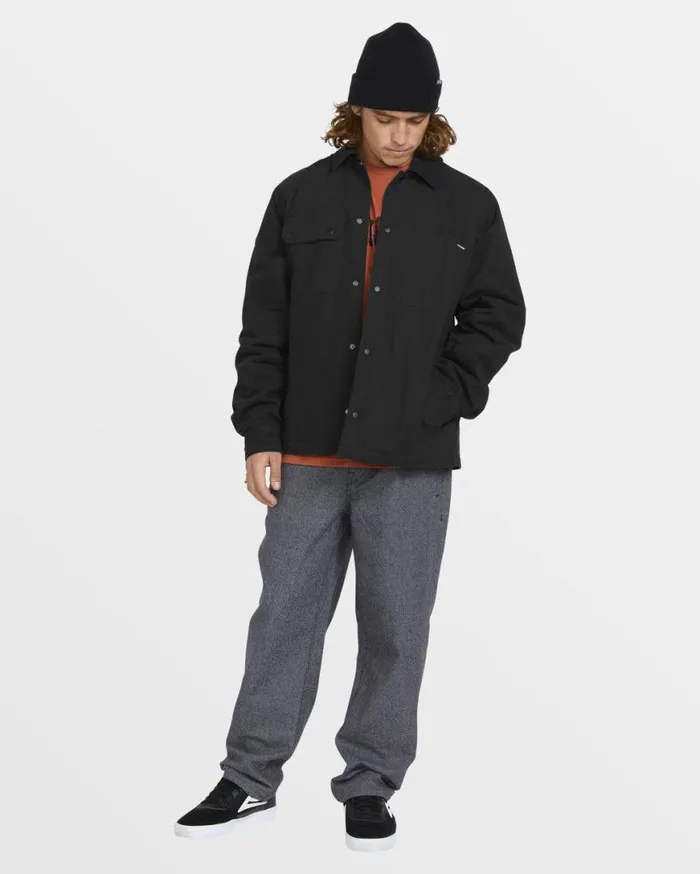 Larkin Jacket 8211 Black Mens Volcom Jackets