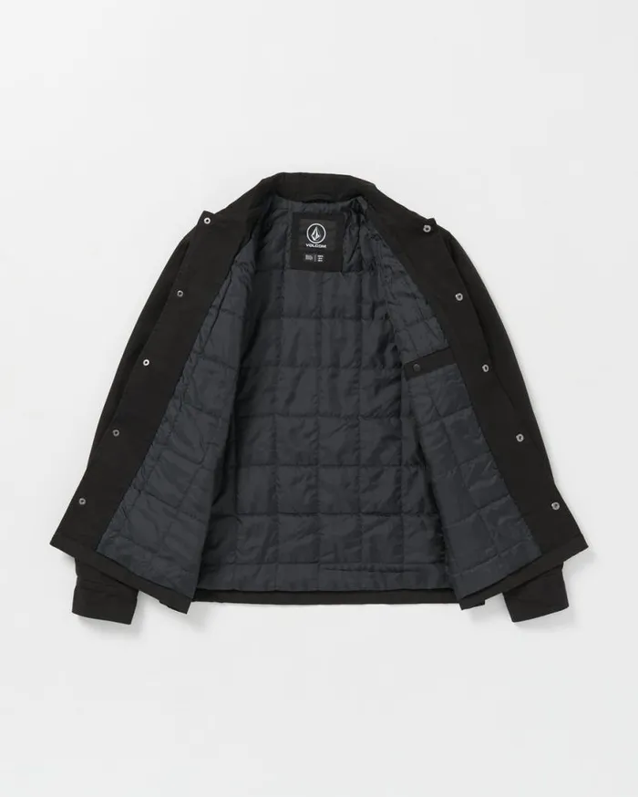 Larkin Jacket 8211 Black Mens Volcom Jackets