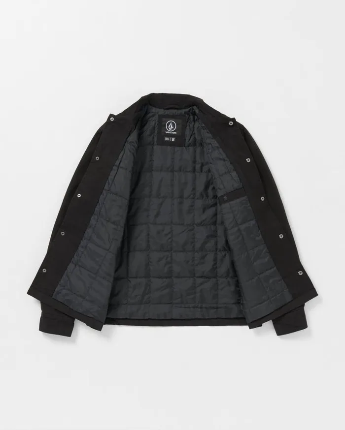 Larkin Jacket 8211 Black Mens Volcom Jackets