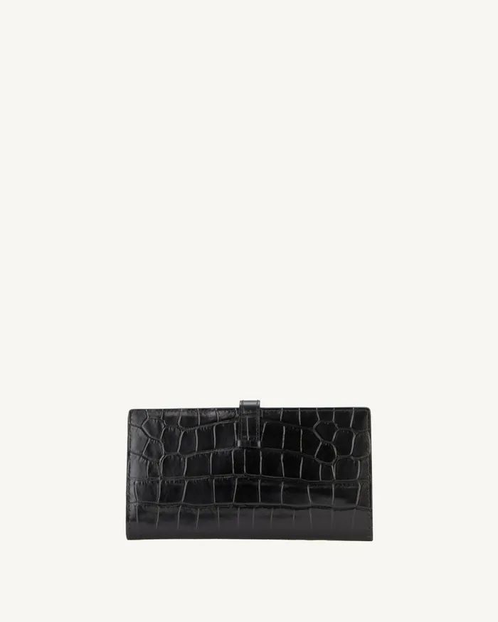 LE CATHERINE WALLET Black And Gold Women Nili Lotan Handbags