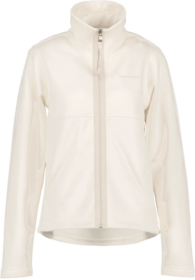 Leah Women039s Fullzip White Foam Women Didriksons Fleece and Midlayers