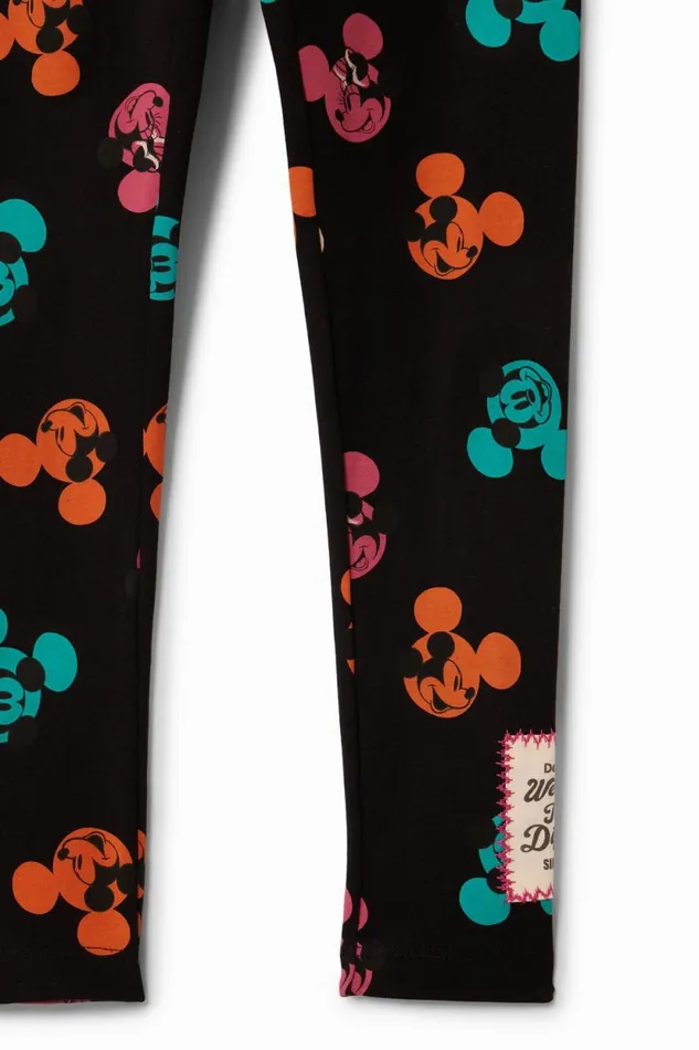 Leggings Kids Desigual Long Mickey Leggings Black