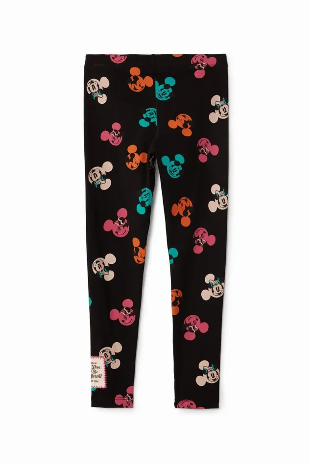 Leggings Kids Desigual Long Mickey Leggings Black