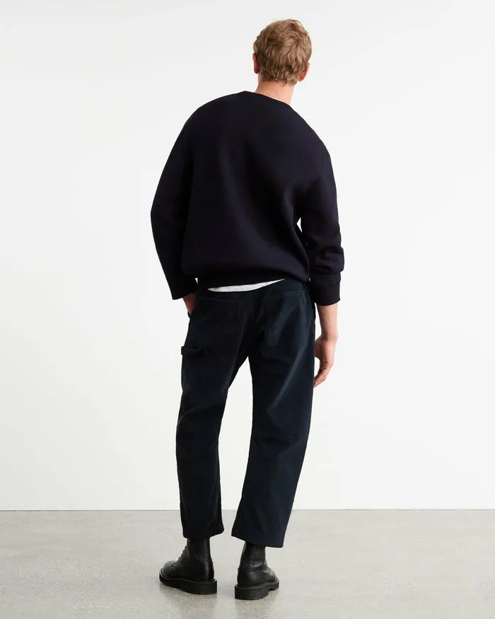 LELAND SWEATER Dark Navy Men Nili Lotan Sweaters