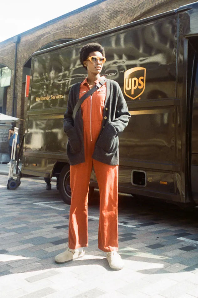 LF Markey Boilersuits Women Danny Boilersuit Rust Canvas