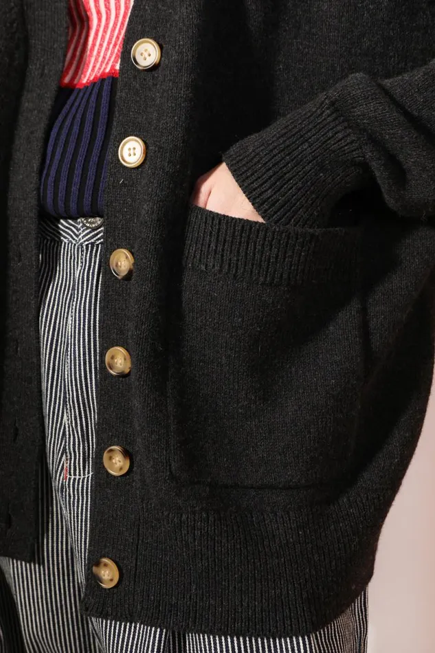 LF Markey Knitwear Women Bramley Cardigan Ash