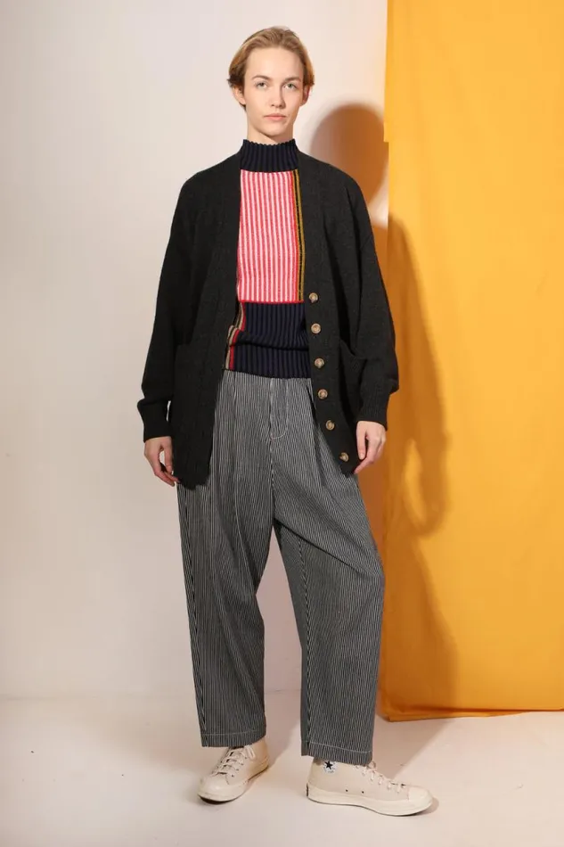 LF Markey Knitwear Women Bramley Cardigan Ash