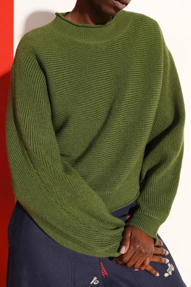 LF Markey Knitwear Women Vernon Knit Grass