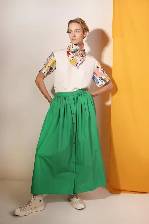LF Markey Skirts Women Isaac Skirt Verde