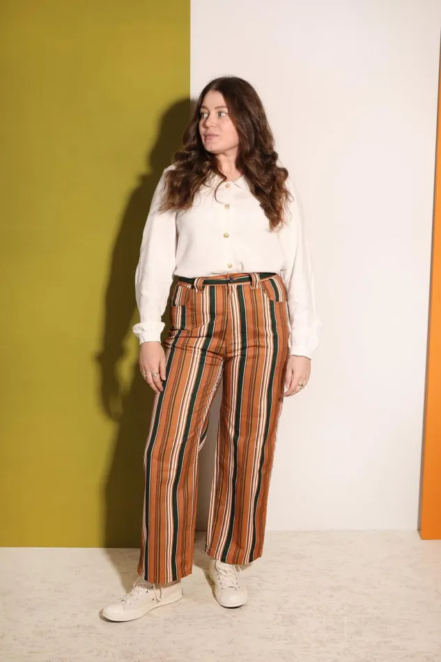 LF Markey Trousers Women Hart Trouser 90s Stripe