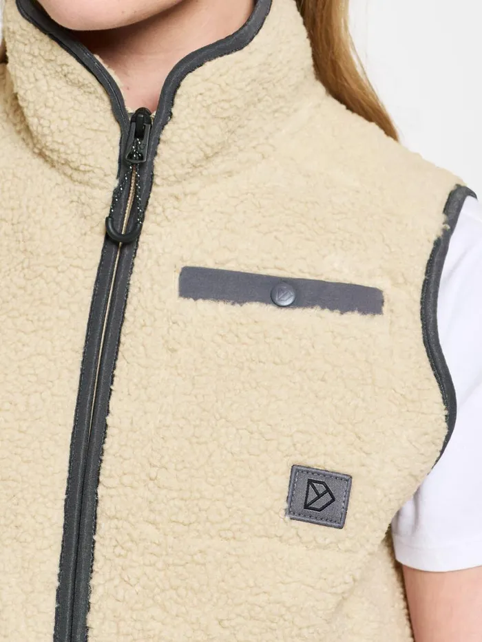 Libra Vest Light Beige Women Didriksons Vests Libra Vest Light Beige Women Didriksons Vests