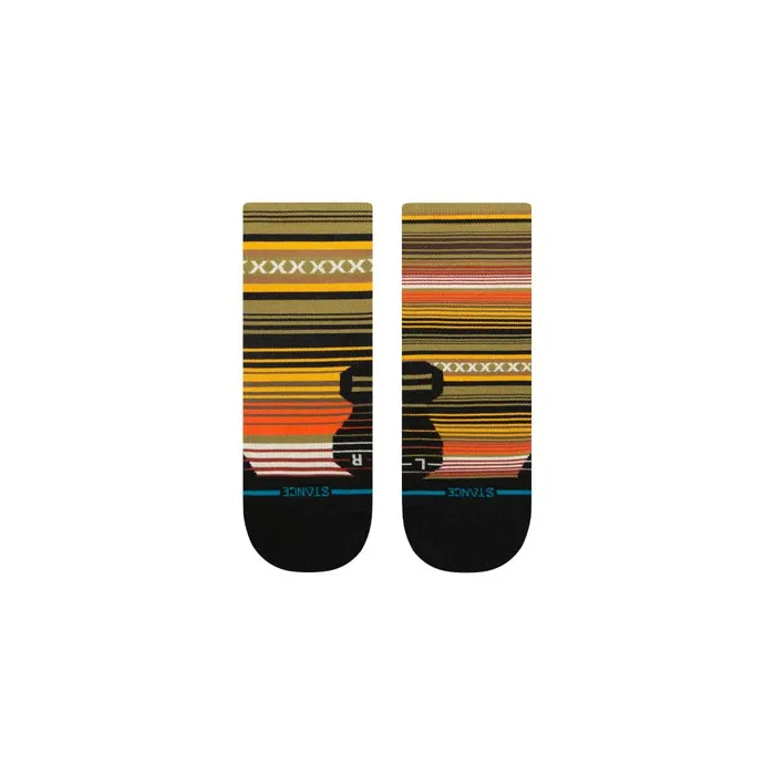 Light Performance Quarter Socks Curren 8211 Olive MenWomen Stance Quarter