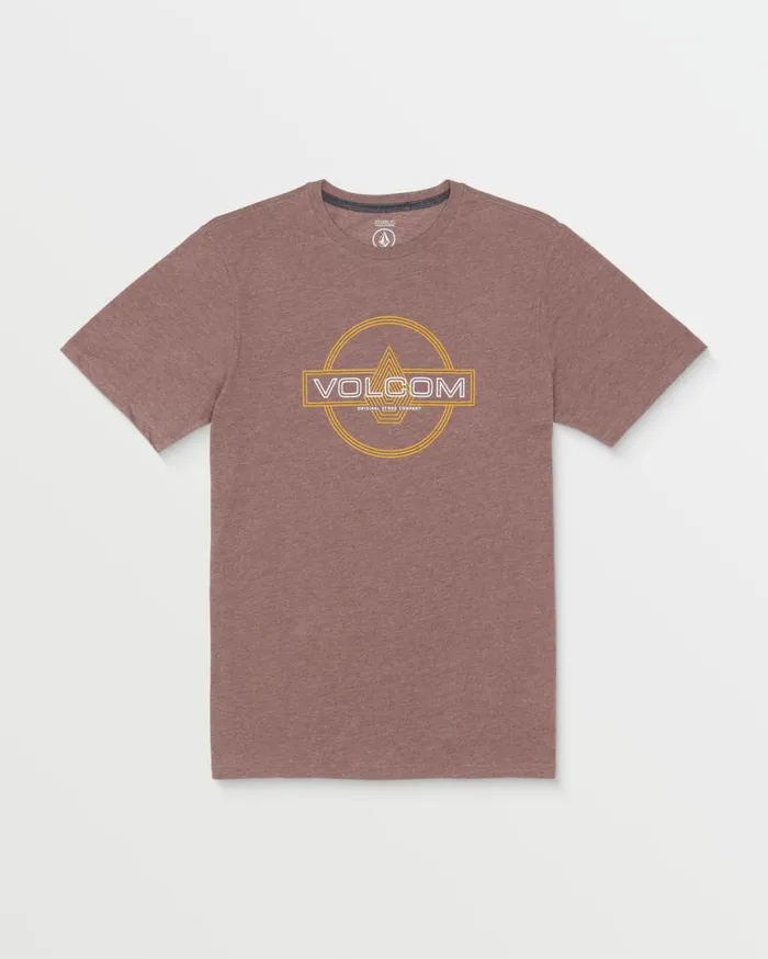 Line Service Short Sleeve Tee 8211 Nutmeg Heather Mens Volcom TShirts and Tanks Line Service Short Sleeve Tee 8211 Nutmeg Heather Mens Volcom TShirts and Tanks