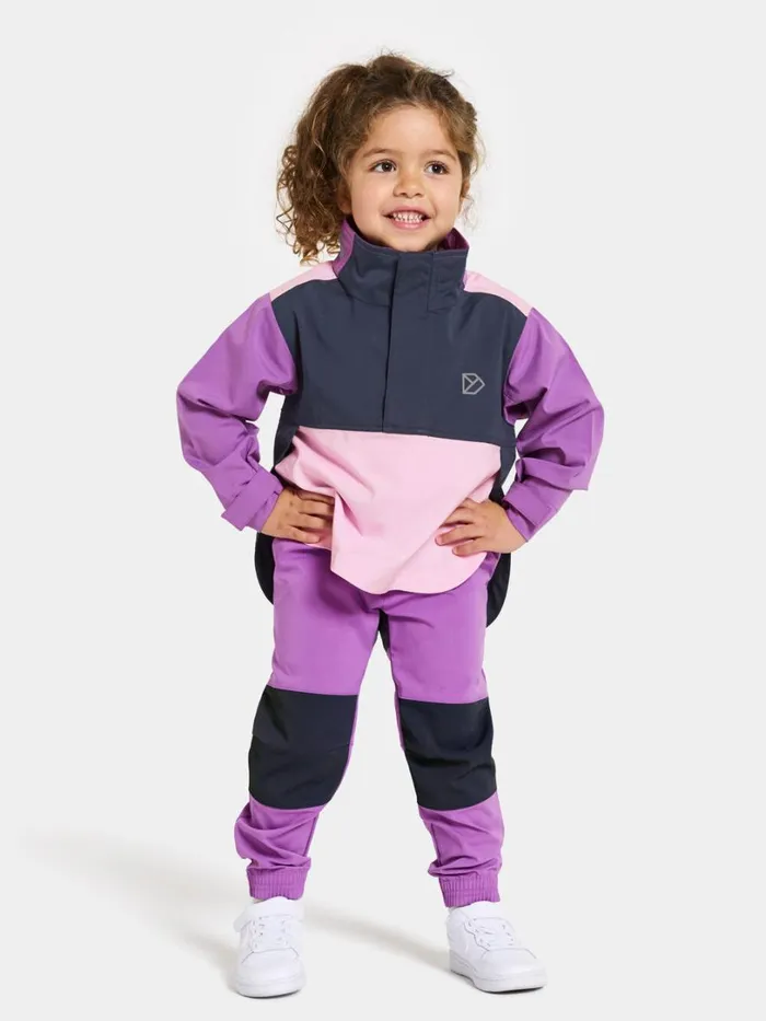 Lingon Kids039 Jacket Tulip Purple Kids Didriksons Spring Jackets