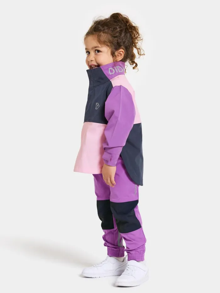 Lingon Kids039 Jacket Tulip Purple Kids Didriksons Spring Jackets