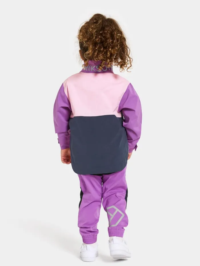 Lingon Kids039 Jacket Tulip Purple Kids Didriksons Spring Jackets